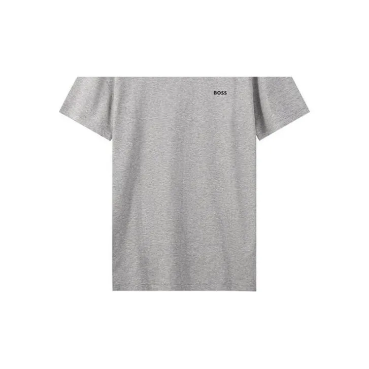 HUGO BOSS Logo Printed Crewneck T Shirt-2