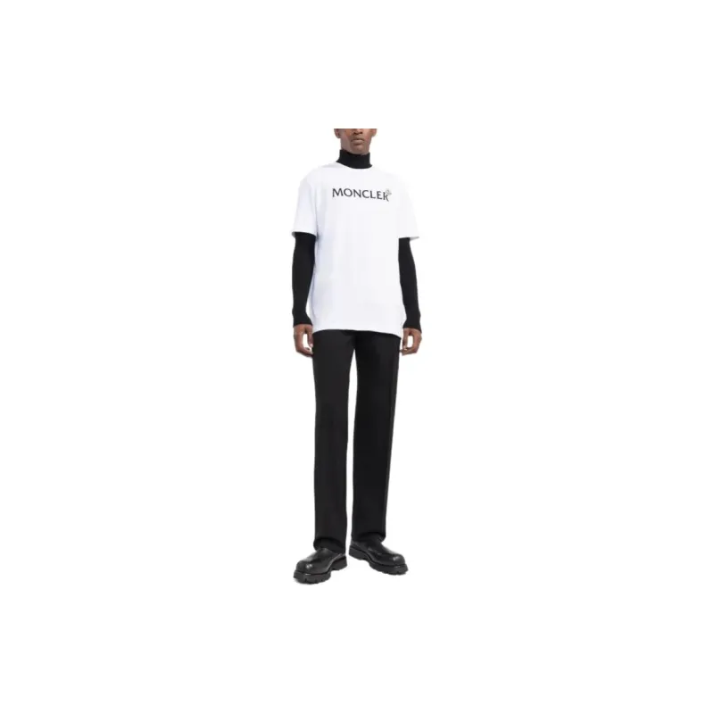 Moncler Logo print T shirt-2