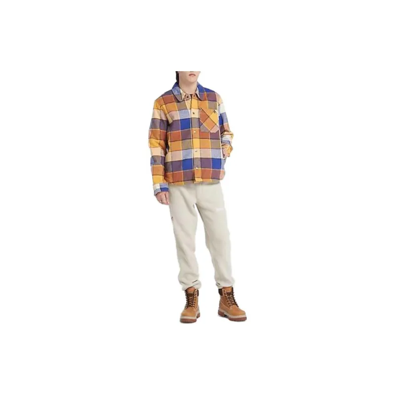 Timberland Shirts Men Yellow-1