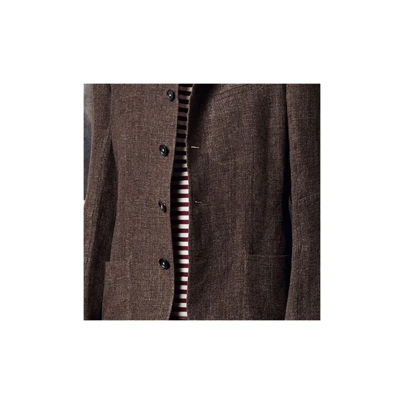 MASSIMO ALBA SS24 Jackets Coats Men's Umber-4