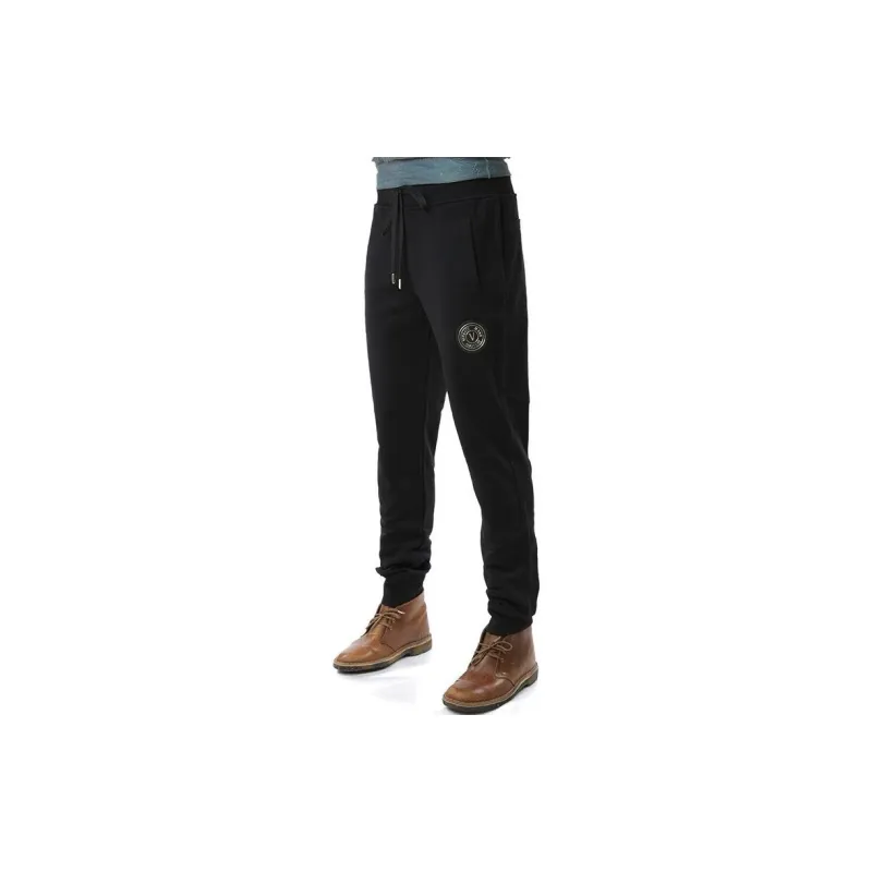 VERSACE JEANS COUTURE SS23 Knitted Sports Pants Men's Black-3