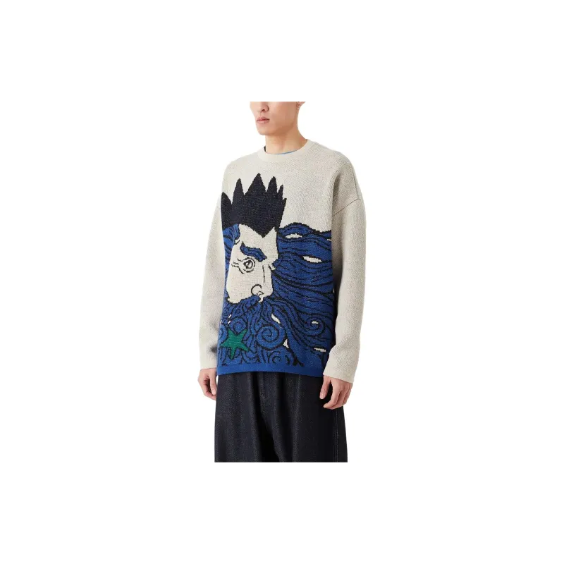 EMPORIO ARMANI Sweaters Men Gray Blue-3