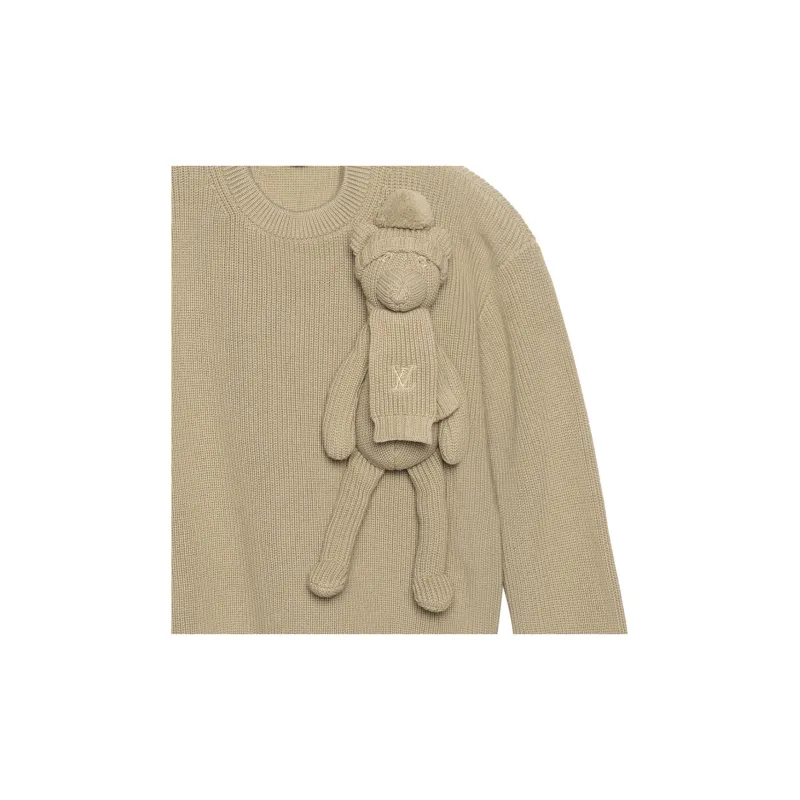 LOUIS VUITTON Knitwear Men's Beige-3