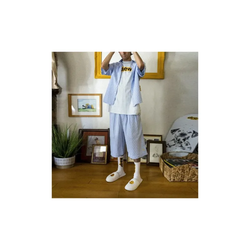 Drew House Seersucker Ss Shirt-10
