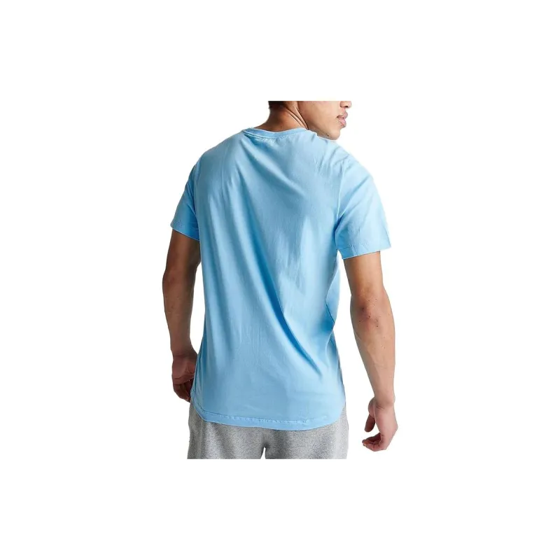 Nike T Shirts Unisex Sky Blue-2