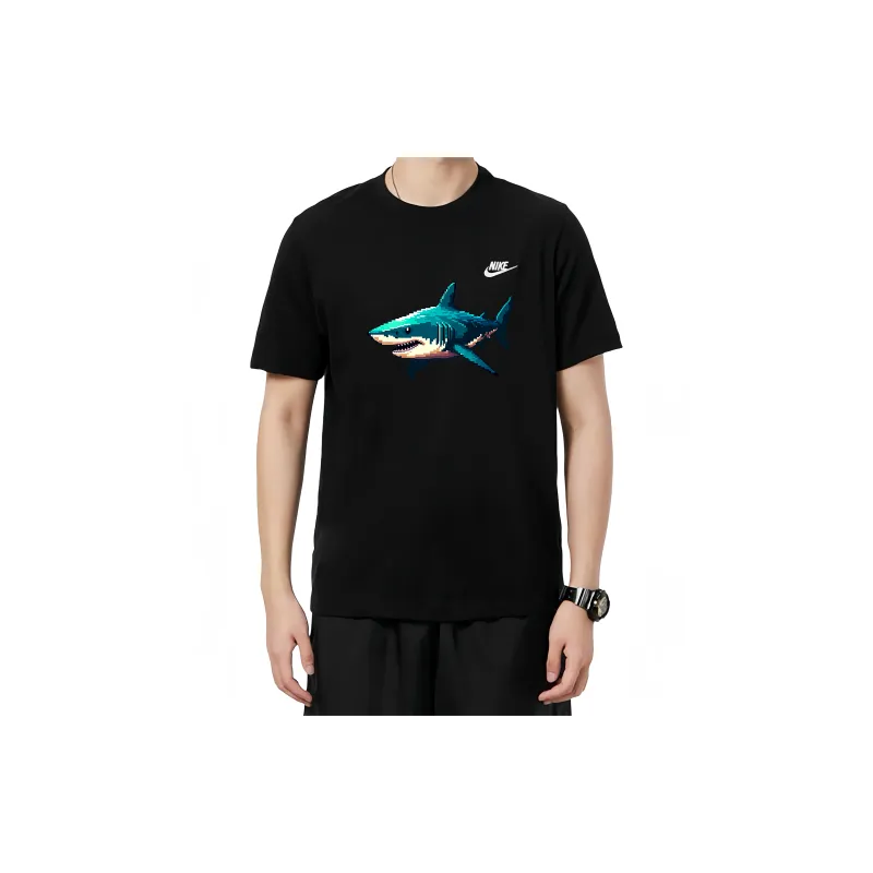 Custom Apparel Nike T-Shirt Unisex Black-3