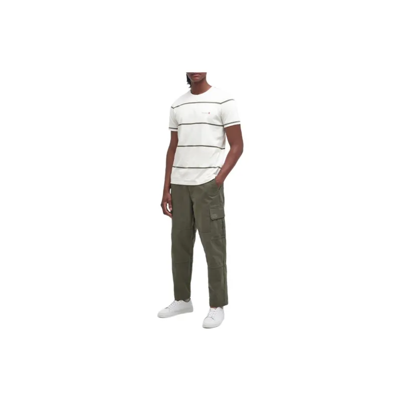 BARBOUR FW23 Cargo Pants Men's Gray Green-1