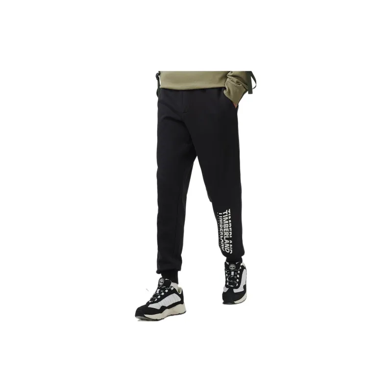 Timberland Knitted Sweatpants Men Black-4