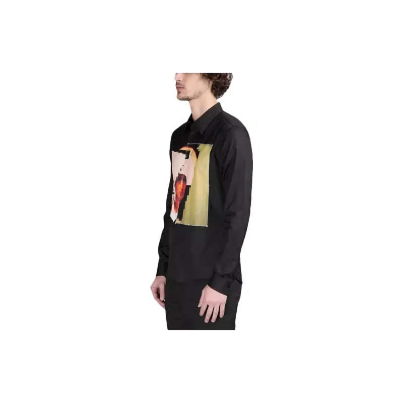 Givenchy Shirts Men Black-3