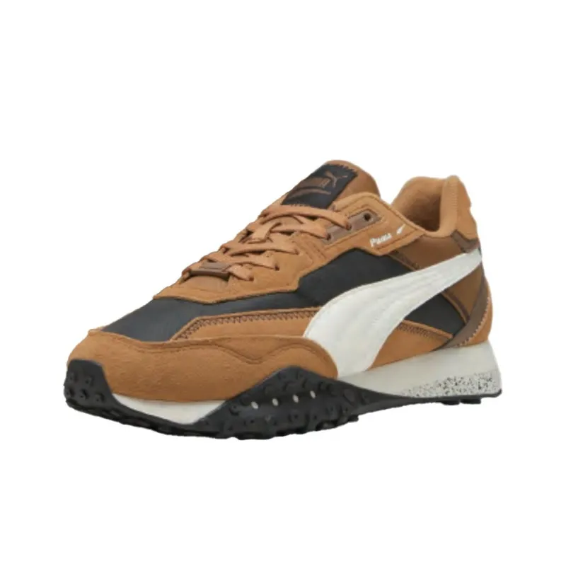 PUMA Blktop Rider Anti Slip Wear Resistant Low Top Casual Shoes Unisex Brown-1