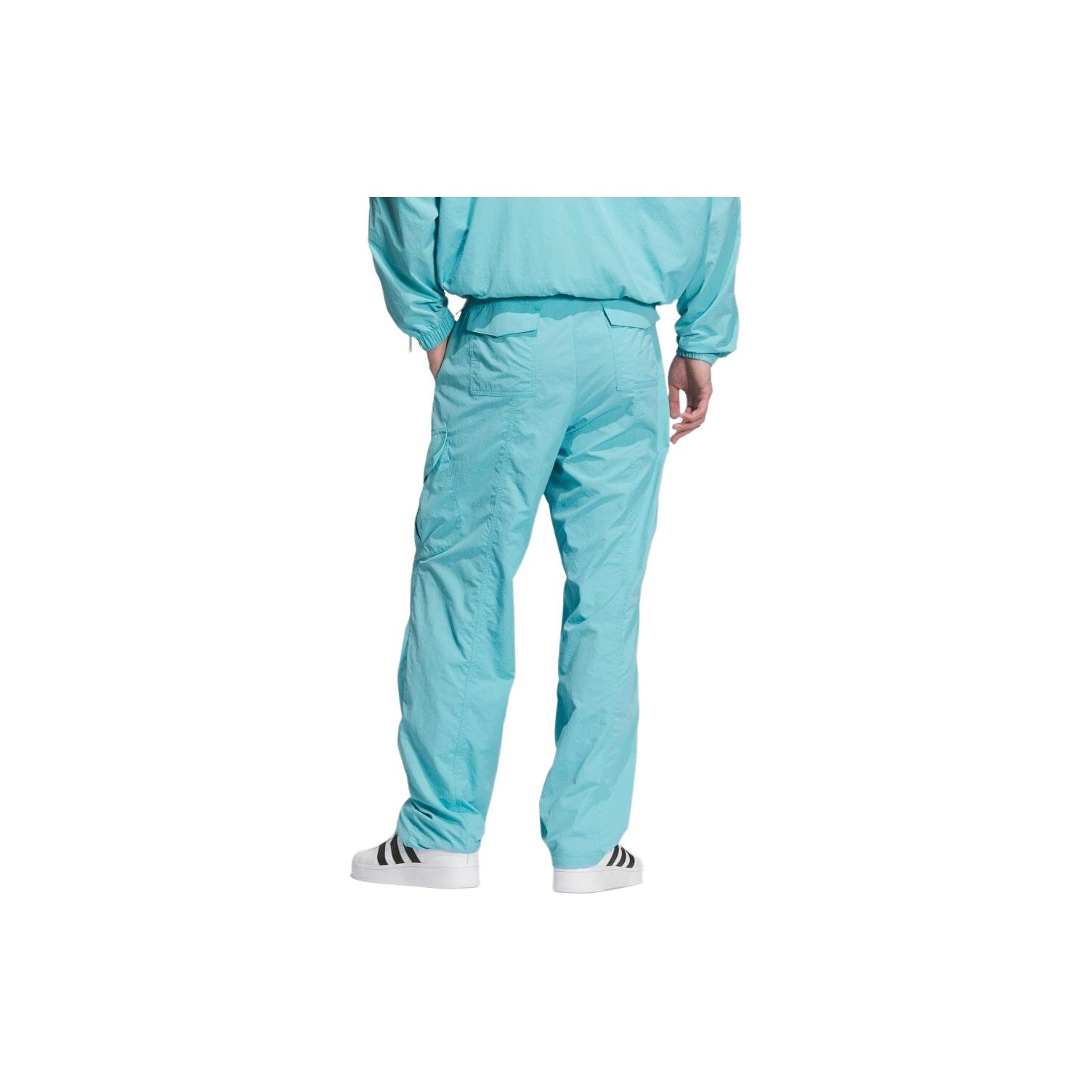 ★人気★ Adidas x Ordinary People Track Pants Lucid Cyan Adidas Track Pants Navy Lined Large Mens | eBay