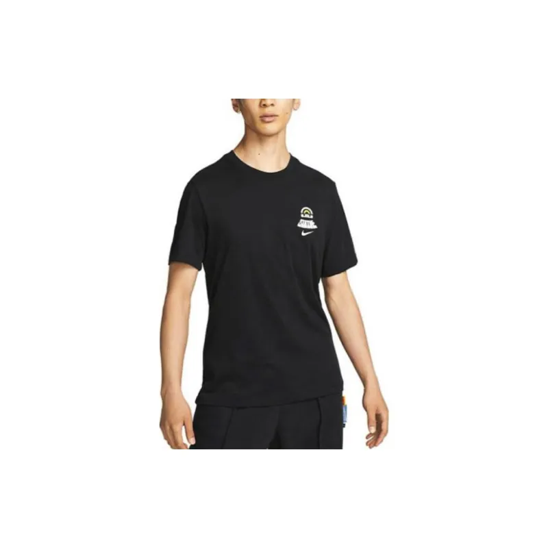 Nike T Shirts Men Black-3