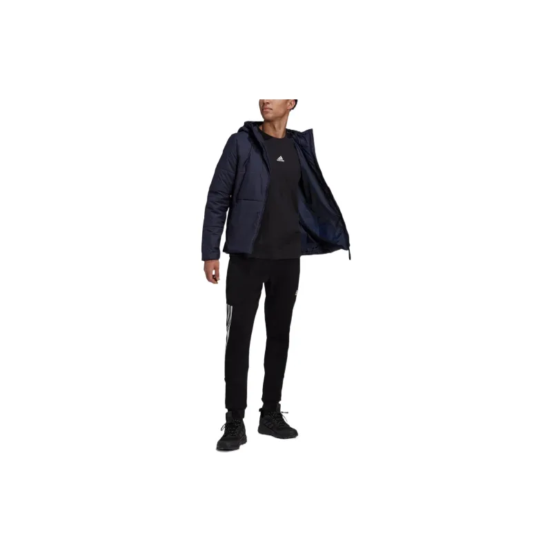Adidas Puffer Jackets Men Dark Blue-1