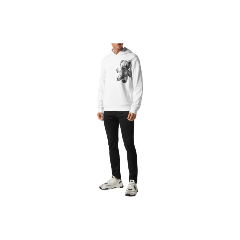 PHILIPP PLEIN Paisley Teddy Bear Hoodie-2