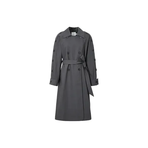 Hopeshow Trench Coats Women's Premium Gray 064