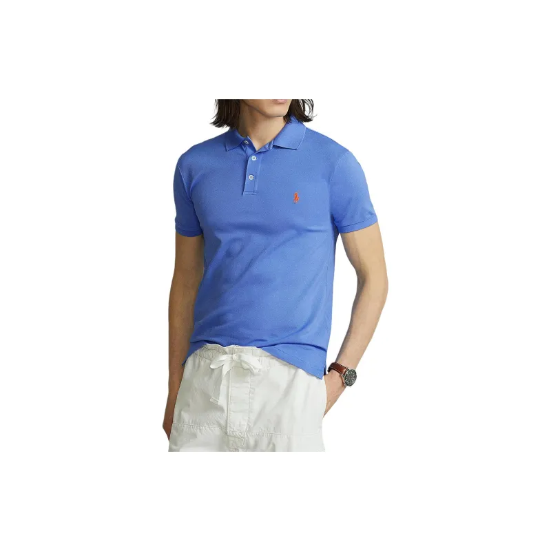 Polo Ralph Lauren SS24 Polo Shirt Men's Blue-3