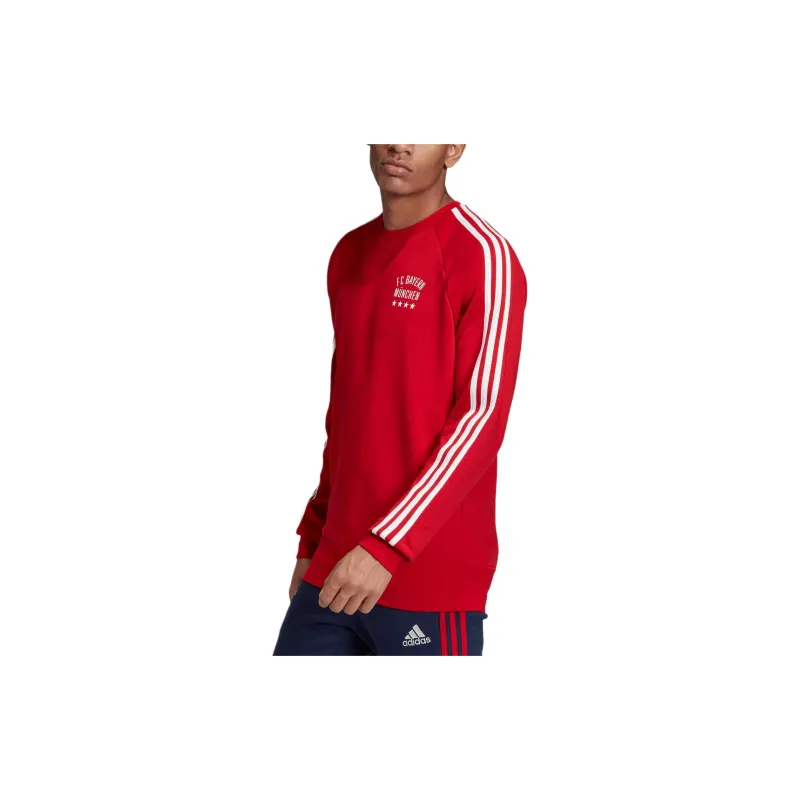 Adidas FC Bayern Sweatshirt Sweatshirt Men's Red-4