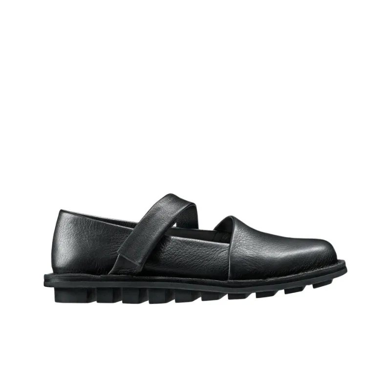 Trippen Ahead Casual Single Shoes Women's Black-1