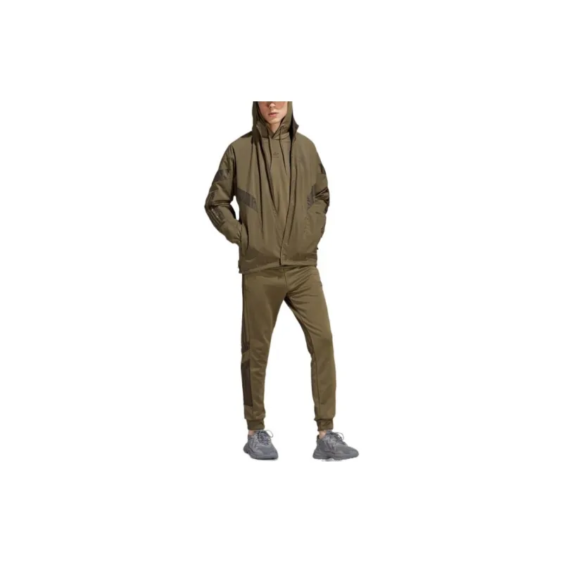 Adidas Originals Jackets Men Olive Green-5
