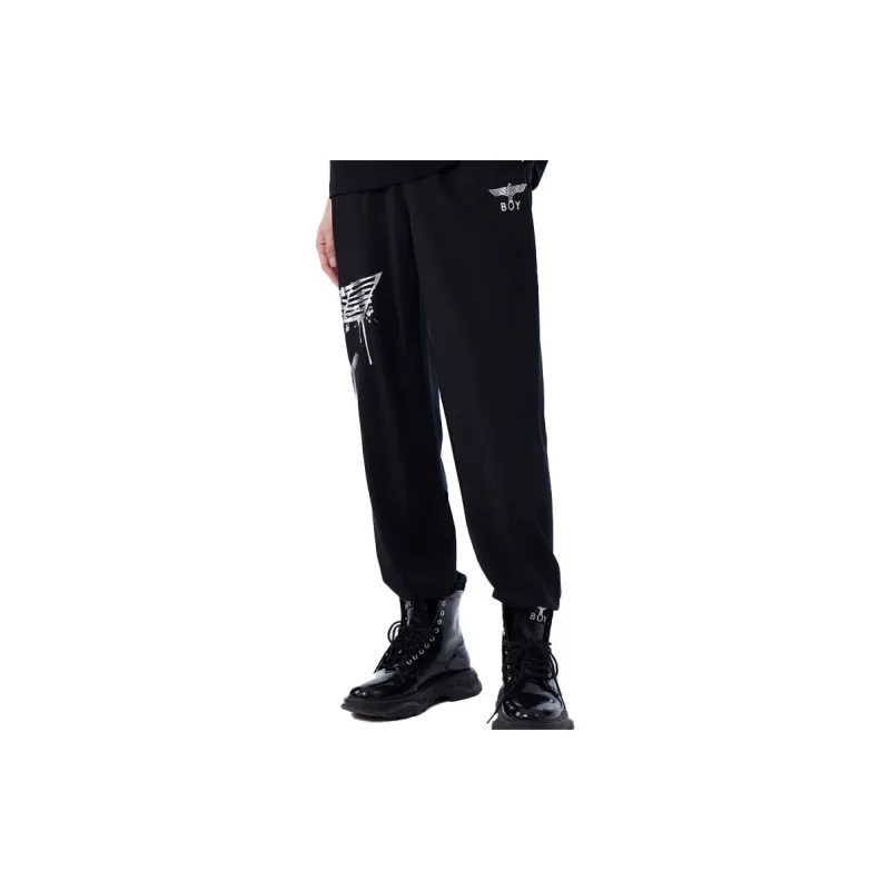 Boy London SS24 Casual Pants Men's Black-2