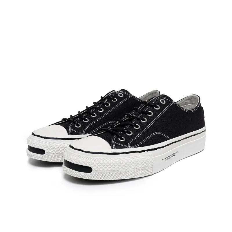 TC Low Top Canvas Shoes Unisex Black-2