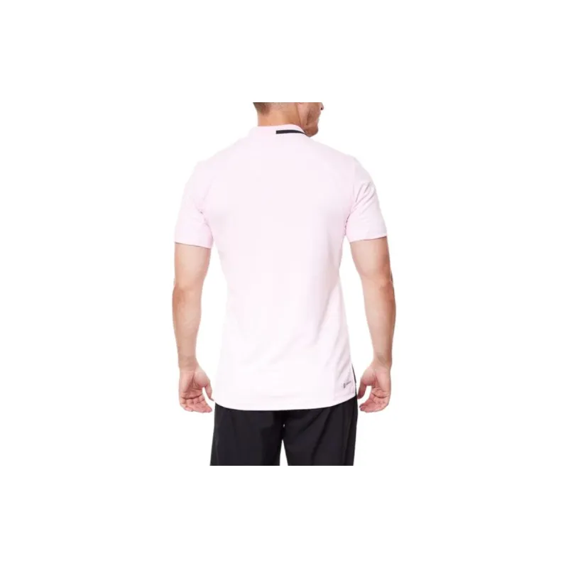 Adidas Polo Shirts Men Pink-4
