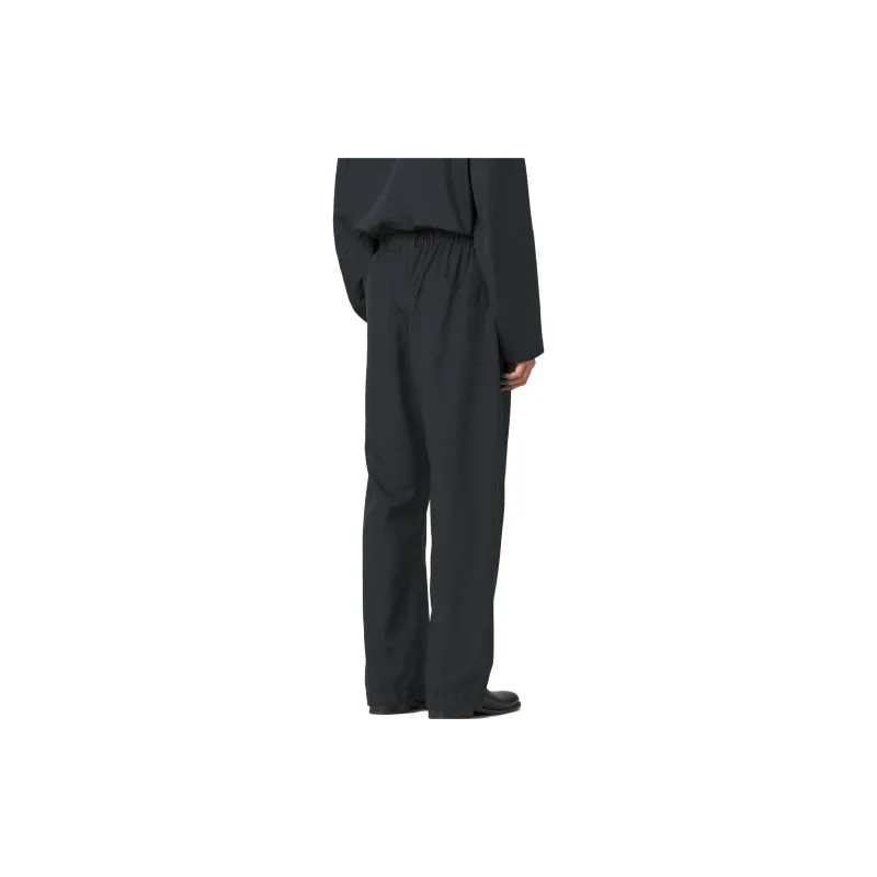 Lemaire FW23 Casual Pants Unisex Gray Black-2