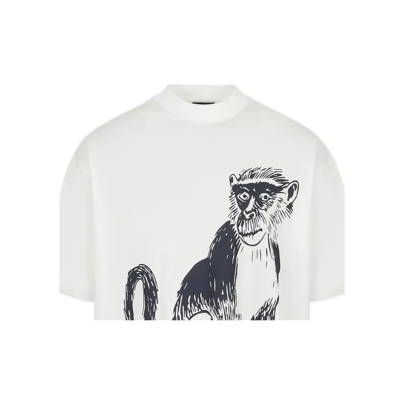 EMPORIO ARMANI SS23 T Shirt Men's White-4