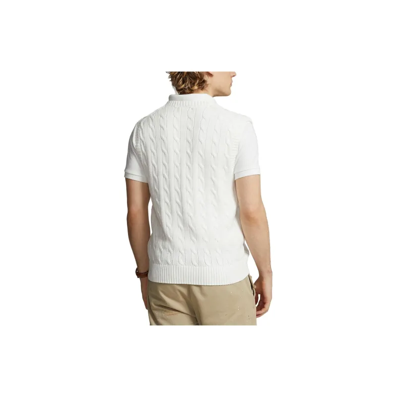 Polo Ralph Lauren Vests Men White-2