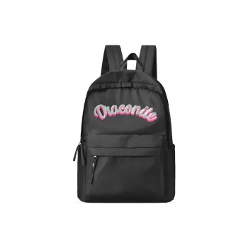 DRACONITE Polyester Students Backpack Unisex Black