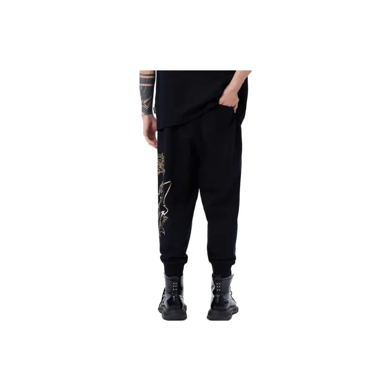 Boy London Casual Pants Unisex Black-2