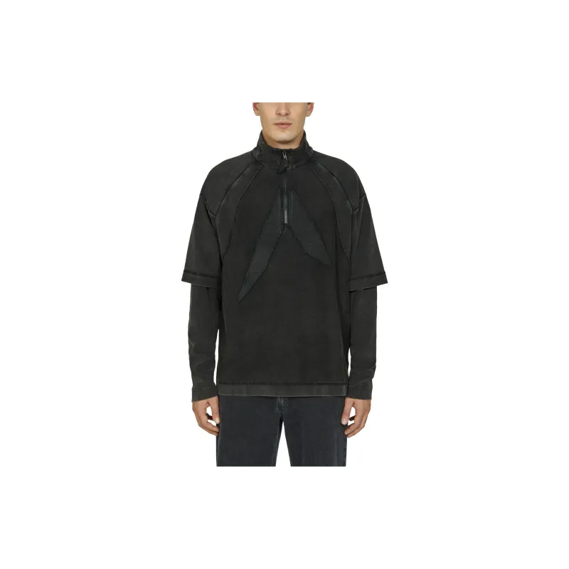 1017 ALYX 9SM SS24 Sweatshirt Men's Washed Black-1