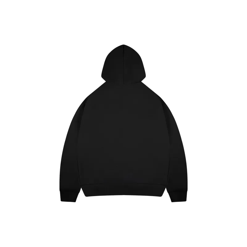 S45 Sweatshirt Unisex Black Gray Two Tone-2