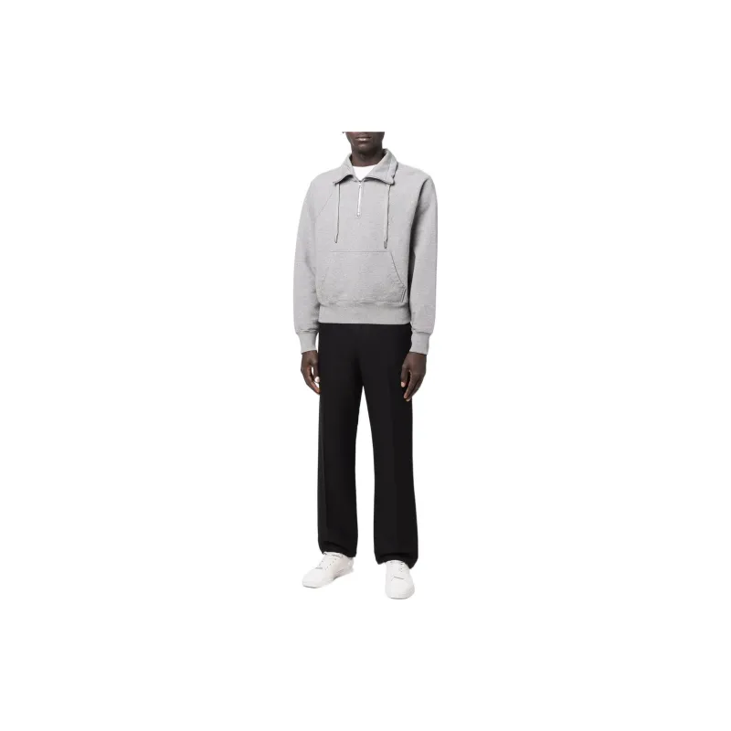 AMIPARIS Ami De Coeur Half zip Sweatshirt-1