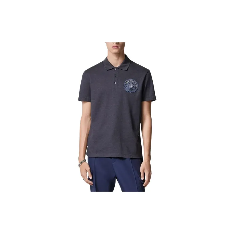 VERSACE Short Sleeved Polo Shirt-2