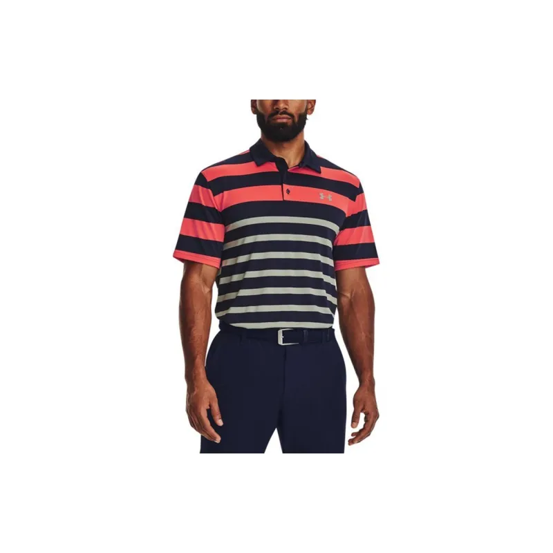 Under Armour Playoff 3.0 Polo Shirts Men Dark Blue-2