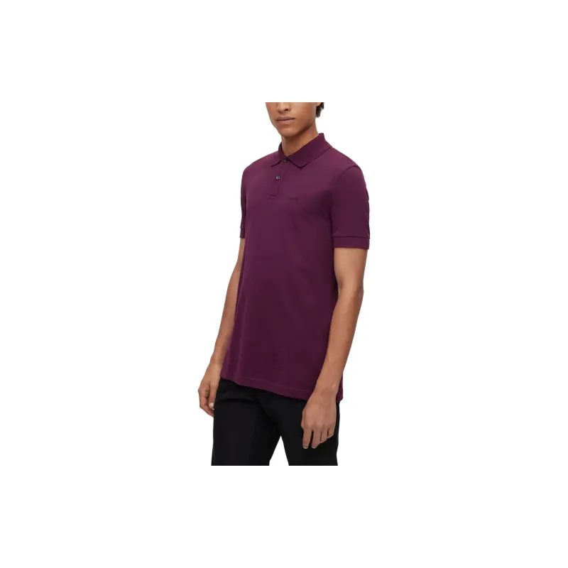 HUGO BOSS Polo Shirts Men Purple-1