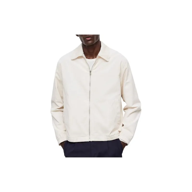 H&M Jackets Men Cream-1