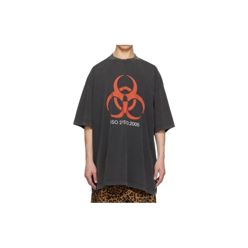 Vetements T-Shirts Men Dusty Gray-2