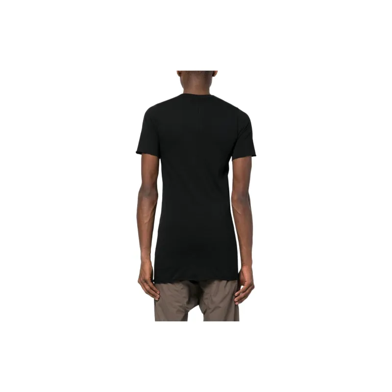RICK OWENS Basic Organic Cotton T shirt-3