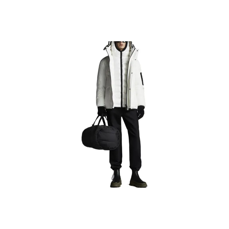 Moncler Down Jackets Men White-1