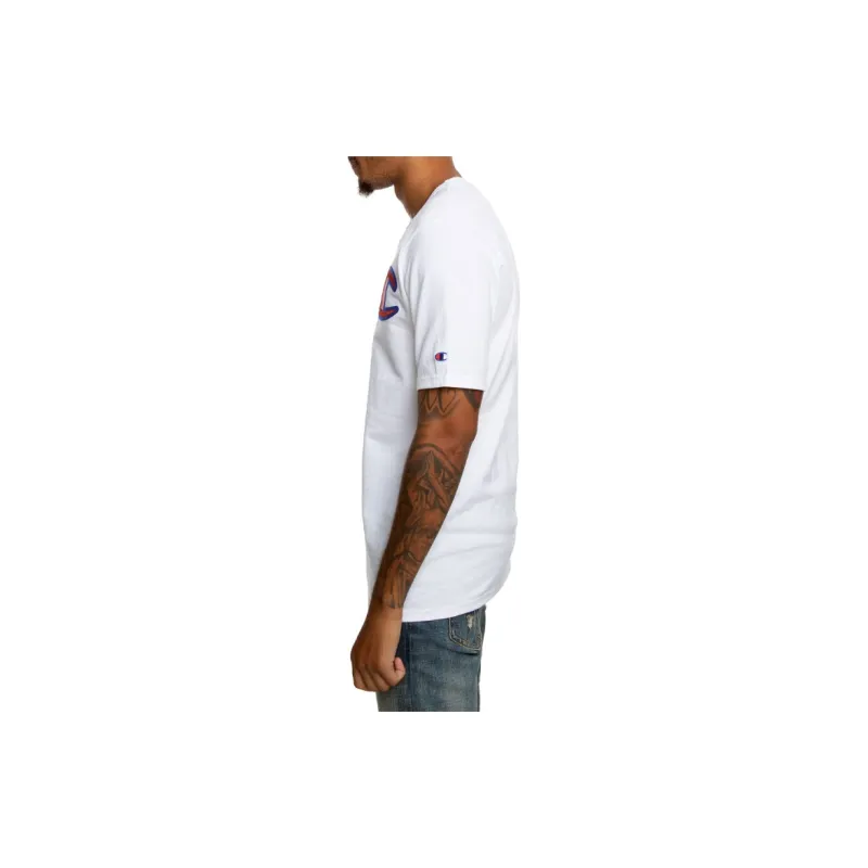Champion T Shirt US Version Unisex White-3