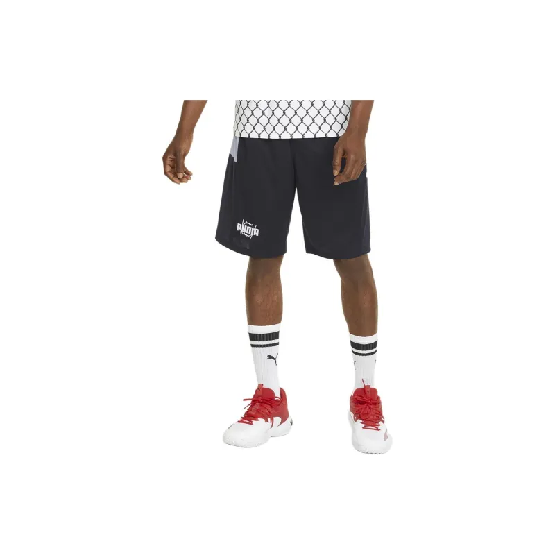 PUMA Give N' Basketball Shorts Men's Black-3