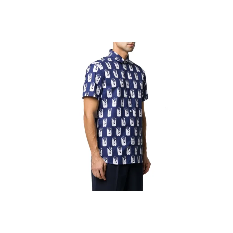 KENZO Shirts Men Blue-3