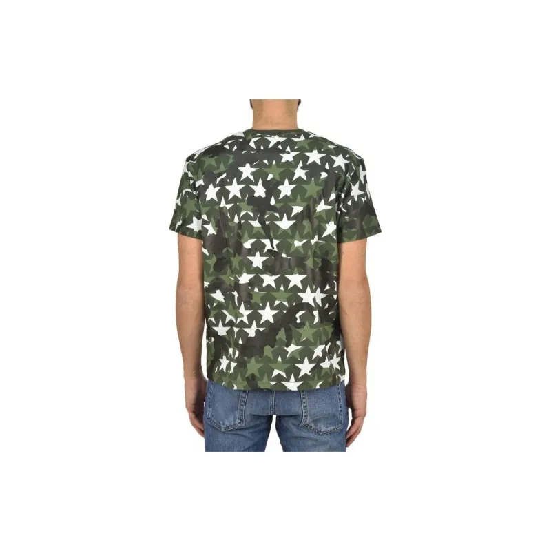 Valentino T Shirts Men Green-1