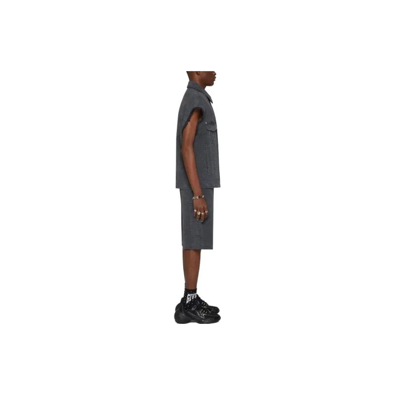 Givenchy Vests Men Gray-3