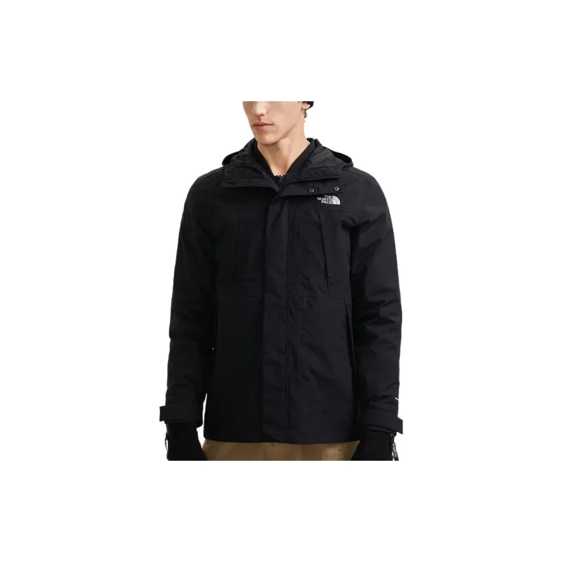 THE NORTH FACE Waterproof And Windproof Windbreaker Jacket Men's Black-2