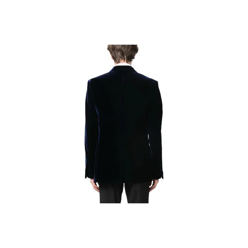 TOM FORD Single breasted Velvet Blazer-1