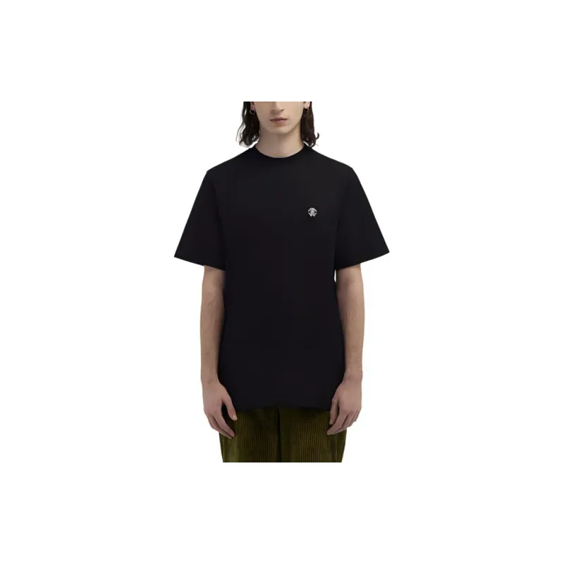 Roberto Cavalli Logo embroidered T Shirt-2