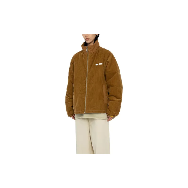 Randomevent X Reebok Puffer Jackets Unisex Tan-2